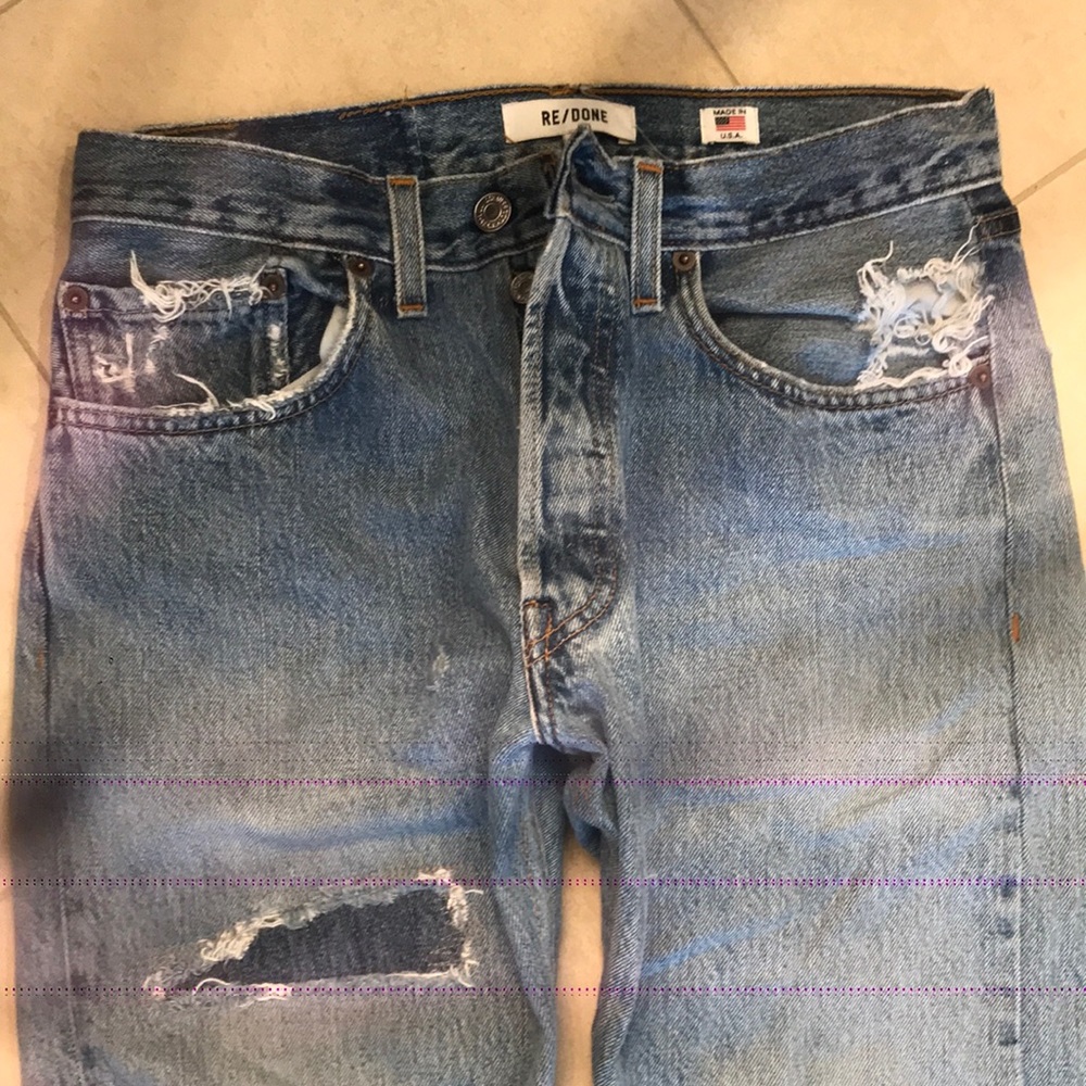 Re/done denim